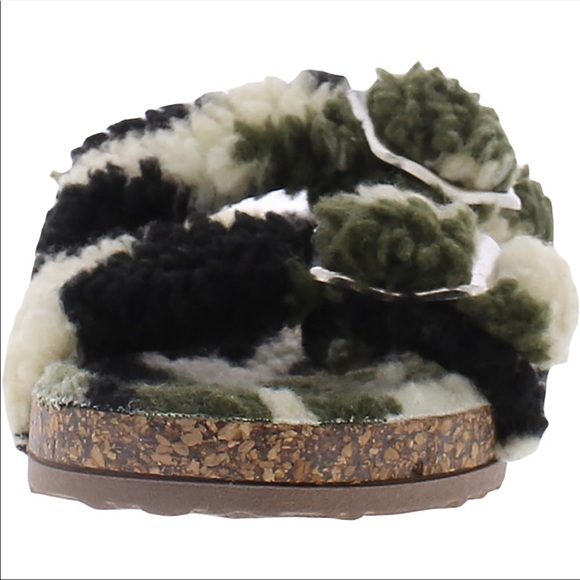 Steve Madden Womens Shearling Camouflage - Picture 3 of 9